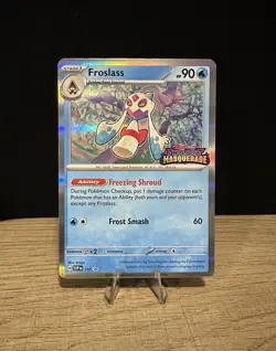 Pokemon TCG Froslass 117 Black Star Promo Twilight Masquerade Stamp SVP - Image 1