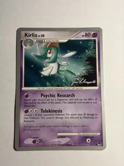 Kirlia 8/17 Uncommon POP Series 7 Pokemon NM - Image 1