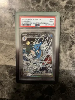 Pokemon PSA 9 Kingdra ex #131 and Greninja ex #132 SIR SVP Promo's - Image 1