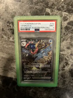 Pokemon PSA 9 Kingdra ex #131 and Greninja ex #132 SIR SVP Promo's - Image 2