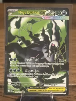 Pokemon TCG - Mega Darkrai Ex 101/084 - Ultra Rare - Pitch Black - NM/M - Image 1