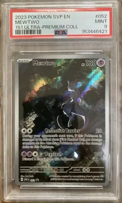 2023 Pokemon SVP en Mewtwo 151 Ultra-Premium Collection PSA 9 - Image 1