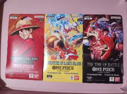 One Piece Lot Of 6 Booster Packs Op 2each 13 OP 15, OP 16 Factory Sealed - Image 1