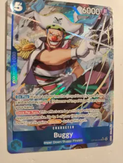Buggy Alternate Art OP16-048 The Time of Battle One Piece Foil SR AA - Image 3