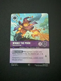 Attack of the Vine! Disney Lorcana Winnie the Pooh - Hunny Archmage Epic 212/207 - Image 1