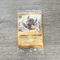 SEALED-Stitch Carefree Snowboarder 42/P3 Promo Glimmer Foil, Disney Lorcana TCG - Image 1