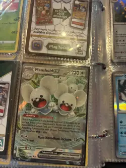 pokeman cards with used binder - Image 3