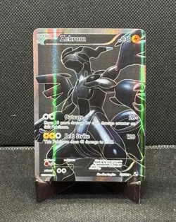 Pokemon TCG Zekrom Black White Holo Full Art Ultra Rare Card 114/114 LP - Image 1