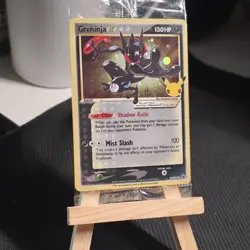 Pokemon Greninja Black Star Promo SWSH144: Celebrations Promo Card Rare Holo NM - Image 3