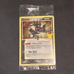 Pokemon Greninja Black Star Promo SWSH144: Celebrations Promo Card Rare Holo NM - Image 4