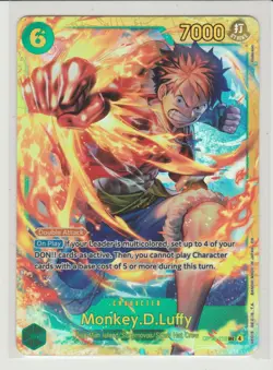 Monkey.D.Luffy - Secret Rare One Piece Card OP13-118 SEC - Image 1