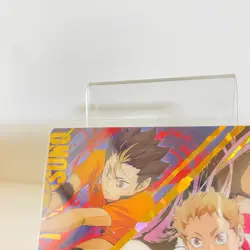 Yu Nishinoya Yaku Morisuke Haikyuu!! Haikyu!! Trading Card CCG No.23 Bandai - Image 3