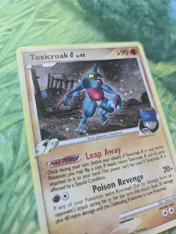 Toxicroak G - Diamond & Pearl Black Star Promo (DP41) Holo Rare Pokemon Card LP - Image 2