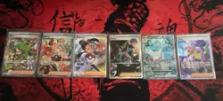 Pokemon TCG Paldean Fates Full Art Trading Card Set Lot of 6 - Image 1