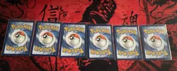 Pokemon TCG Paldean Fates Full Art Trading Card Set Lot of 6 - Image 2