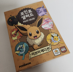 LEGO Mandoo Games Pokemon Point Salad Eevee Edition Card Board Game Toy New - Image 2