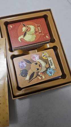 LEGO Mandoo Games Pokemon Point Salad Eevee Edition Card Board Game Toy New - Image 4