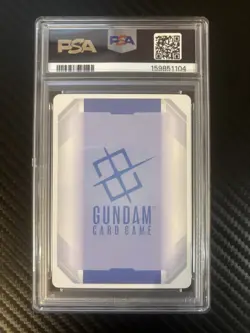 Bandai Gundam Card Game GD02 #002 Gundam Epyon EN PSA 10 Legend Rare+ Foil - Image 2