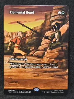 MTG: Avatar - The Last Airbender Eternal - Elemental Bond (Borderless) - Image 1