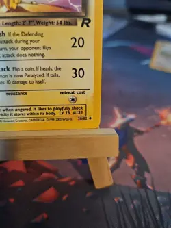 Pokemon Dark Jolteon TCG 1st Edition Card 38/82 Near Mint Very Clean! Rocket Set - Image 4