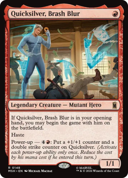 Quicksilver, Brash Blur - Marvel Super Heroes (MSH) - Image 1