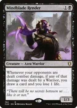 MTG Mindblade Render (762/1080) Commander Legends Battle for Baldur's Gate LP - Image 1