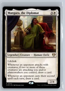 Magic the Gathering MTG Commander Masters #42 Mangara, the Diplomat Rare - Image 1