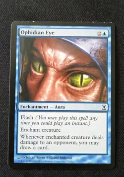 MTG - Ophidian Eye - Time Spiral - Moderately Played - Common #70 Non Foil - Image 1