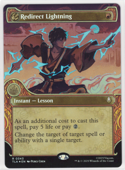 MTG Redirect Lightning Avatar: The Last Airbender TLA #343 rare Foil NM HOT! - Image 1
