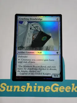 Crashing Drawbridge Throne of Eldraine Foil - Image 1