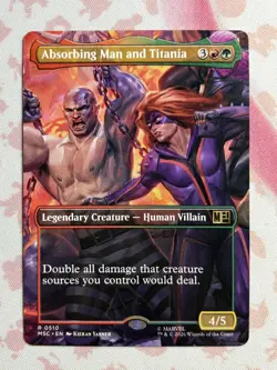 Absorbing Man and Titania (Borderless) Commander: Marvel Super Heroes Regular - Image 1