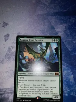 Sauron, Dino Devotee Commander: Marvel Super Heroes Regular - Image 1