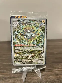 Magneton 159 Sv: Scarlet & Violet Promo Cards Holo Surging Sparks NM Sealed - Image 1