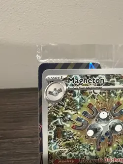 Magneton 159 Sv: Scarlet & Violet Promo Cards Holo Surging Sparks NM Sealed - Image 2