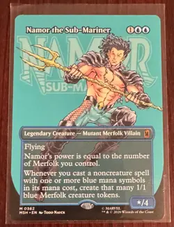 Namor the Sub-Mariner (Borderless) (0362) Marvel Super Heroes Regular - Image 1