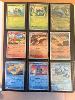 Pokemon SV 151 master set english Holos and reverse holos. Charizard, Gengar - Image 1