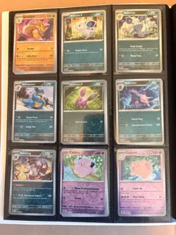 Pokemon SV 151 master set english Holos and reverse holos. Charizard, Gengar - Image 4