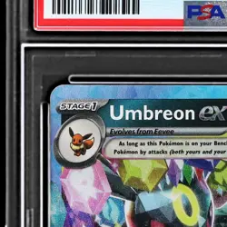 2025 Pokemon Scarlet And Violet Prismatic Evolutions Umbreon EX #060 PSA 10 - Image 4