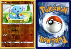 Wooper 083/185 Vivid Voltage Pokemon TCG Reverse Holo C NM - Image 3