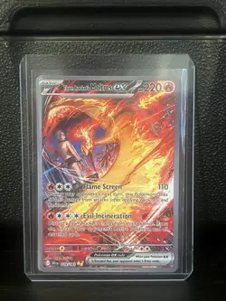 2025 Pokemon SV10 Rockets Moltres ex Special Art Rare Raw MINT! - Image 1