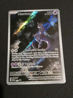 MEWTWO 2023 POKEMON SV BLACK STAR PROMO 151 UPC #052 NM - Image 1