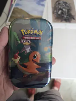 Pokemon TCG Kanto Friends Mini Tin Charmander D21 New Sealed - Image 1