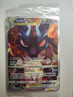 Lucario VSTAR SWSH291 SWSH: Sword & Shield Promo Cards *SEALED* - Image 2