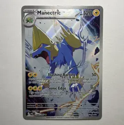 Pokemon TCG Manectric 089/084 Secret Rare Holo Pitch Black - English - Image 1