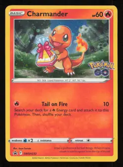 Charmander SWSH232 Holo Promo Sword & Shield Promo Pokemon Lightly Played - Image 1