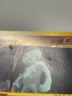 Pokemon Machop Reverse Holo Rare Expedition 117/165 - MP - Image 3
