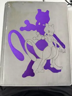 Used Pokemon TCG Mewtwo Ultra Pro 9-pocket Limited Edition Binder - Image 1