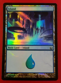 1x Island | FOIL 255/274 | Return to Ravnica | MTG Magic Cards - Image 1