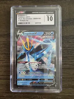 Pokemon Empoleon V Black Star Promo #SWSH108 CGC 10 GEM MINT - Image 1