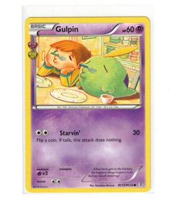 Gulpin RC12/RC32 Common Generations Pokemon Lightly Played - Image 1